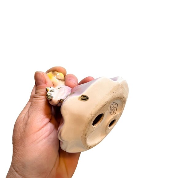 Vintage Josef Originals February Birthday Girl Doll Figurine Porcelain Dress - Picture 10 of 10